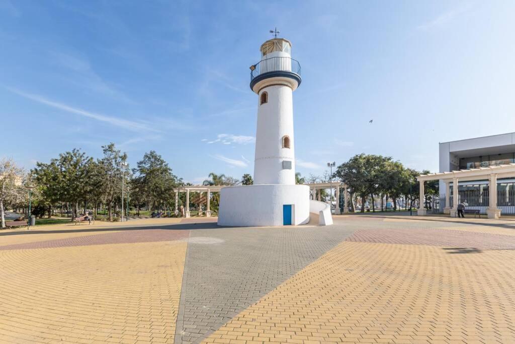 דירות מאלגה Playa Huelin Apartamento מראה חיצוני תמונה