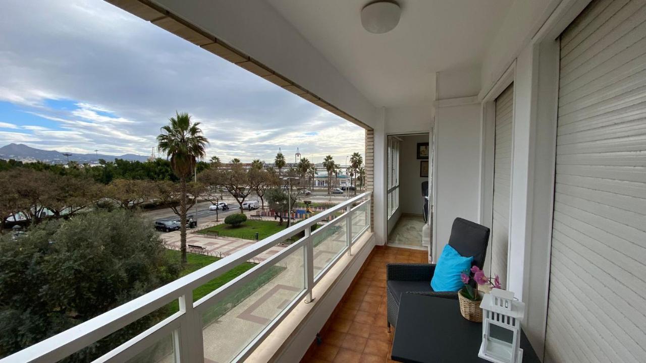 דירות מאלגה Playa Huelin Apartamento מראה חיצוני תמונה